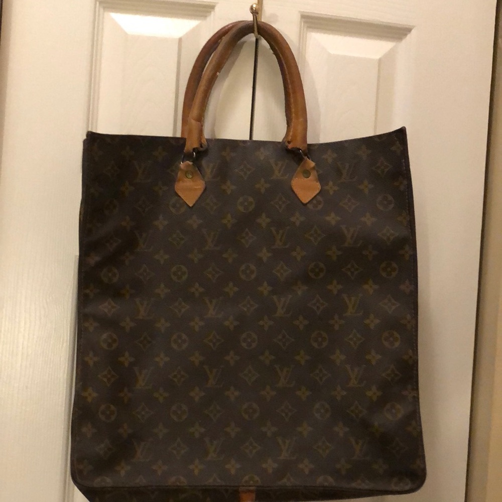 Vintage Louis Vuitton Monogram French country sac plat. A truly iconic bag - Picture 2 of 16